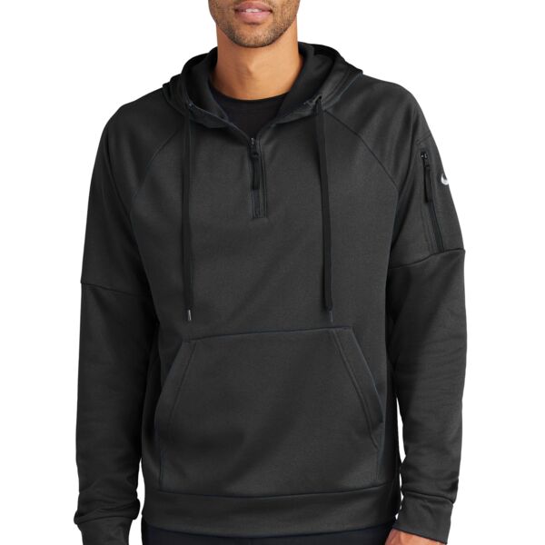 NIKE Therma-FIT 1/4 ZIP FLEECE HOODIE Thumbnail