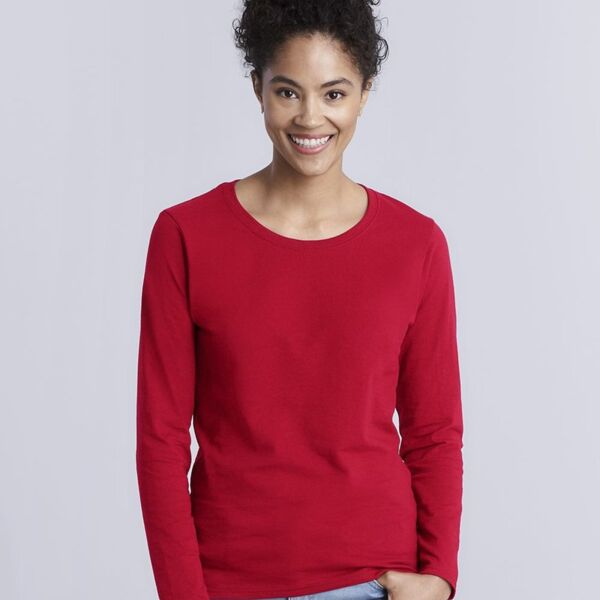 Women’s Heavy Cotton™ Long Sleeve T-Shirt Thumbnail