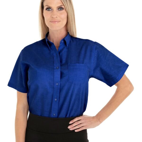 Women's Oxford Short Sleeve Shirt Thumbnail