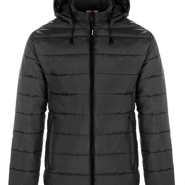 Bardown Puffy jacket with detachable hood Thumbnail