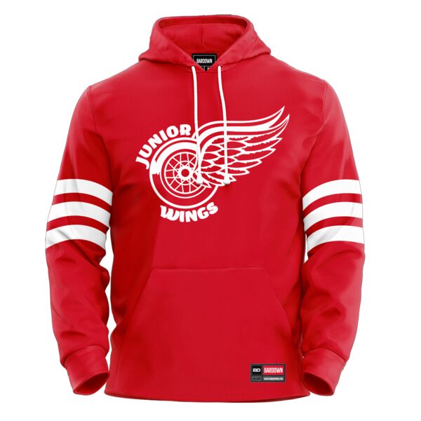 JR Wings Adult Jersey Hoodie Sublimated Thumbnail