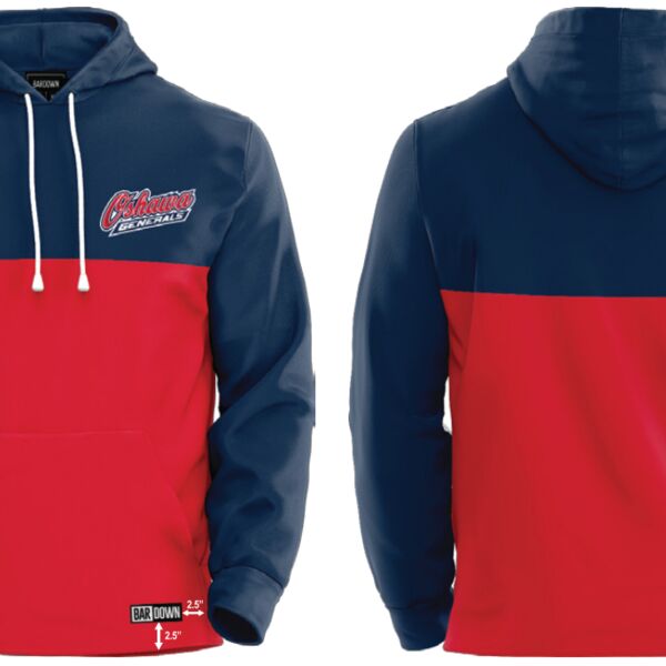 Oshawa Generals Splash Streetwear Hoodie Thumbnail