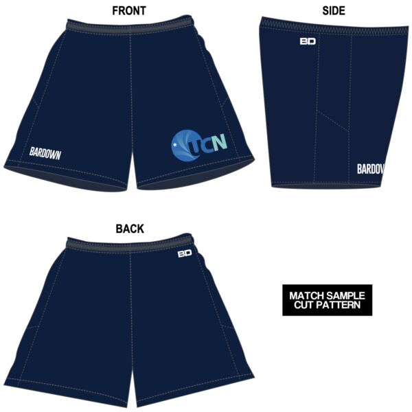 UCN Polyester Training Shorts Thumbnail