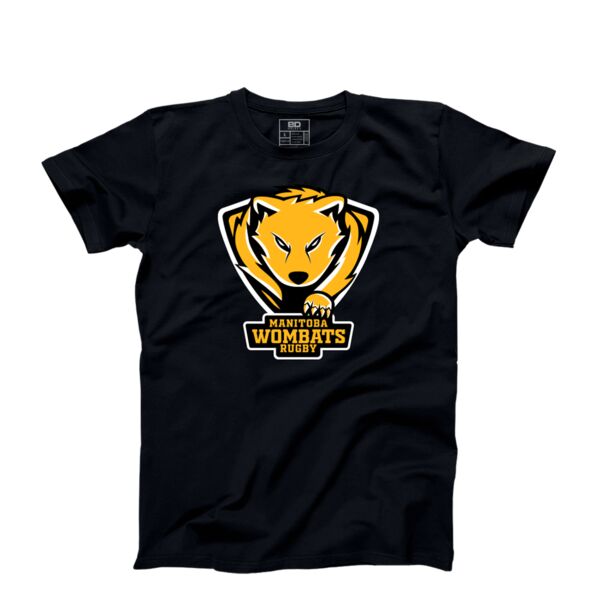 Manitoba Rugby Adult Classic T-shirt Black Thumbnail