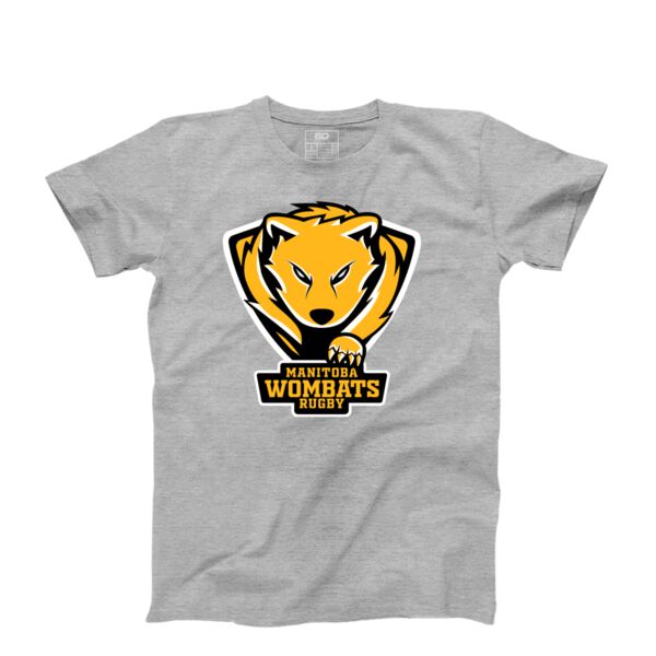 Manitoba Rugby Adult Classic T-shirt Grey Thumbnail
