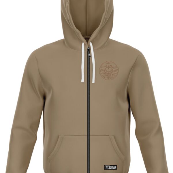 NAIT Cuff Coloured Hoodie (Hazel Wood) Thumbnail