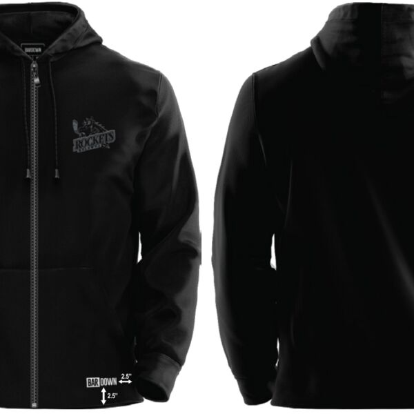 Kelowna Rockets Solid Full Zip Hoodie Thumbnail