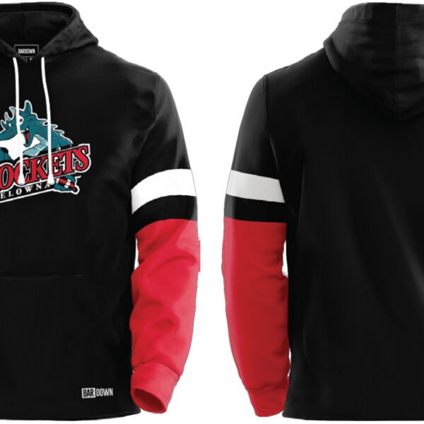 Kelowna Rockets Striper Streetwear Hoodie Thumbnail