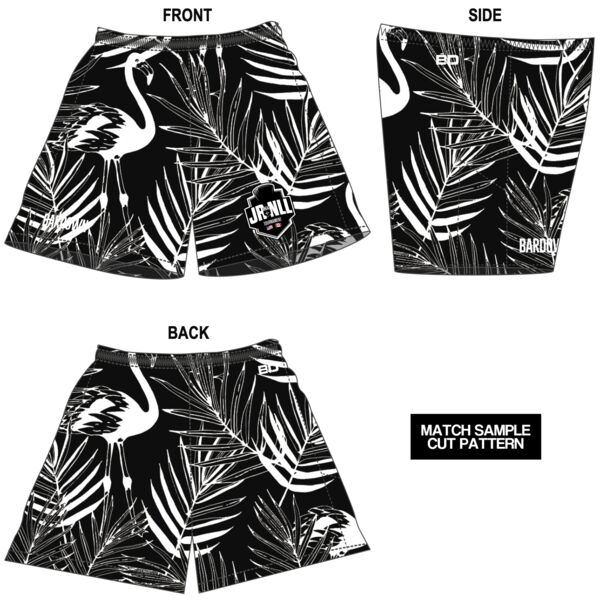 Jr. NLL Floral Shorts Thumbnail