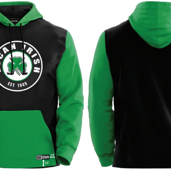 Lucan Irish Art Attack Streetwear Hoodie Thumbnail