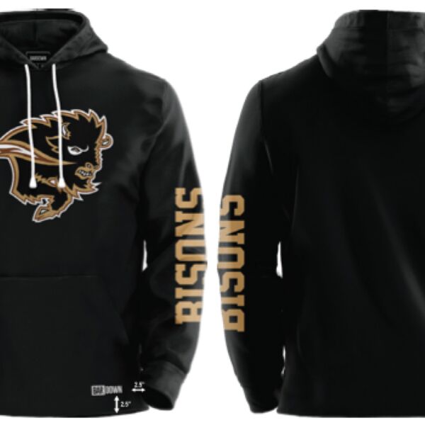 University of Manitoba Classic Streetwear Hoodie (Black) Thumbnail