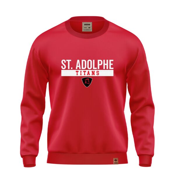 École St. Adolphe School Student Locker Room Crew Adult Thumbnail