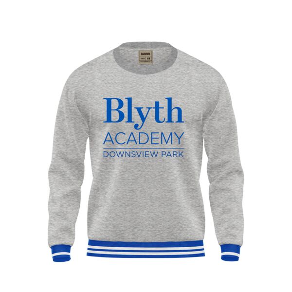 Blyth Academy Downsview Park Cuff Colored Crewneck Youth Thumbnail