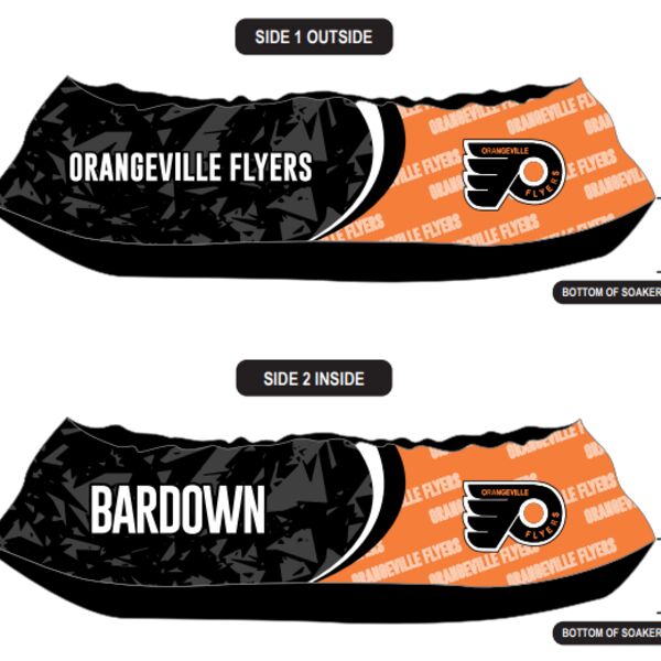 Orangeville Flyers Skate Soaker  Thumbnail