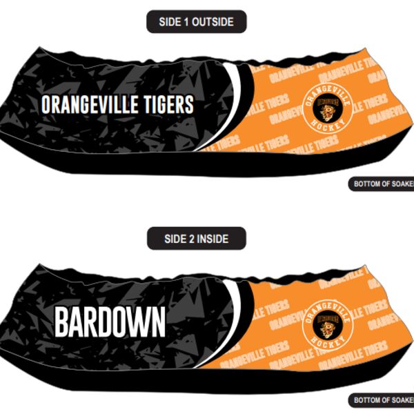 Orangeville Tigers Skate Soaker Youth  Thumbnail