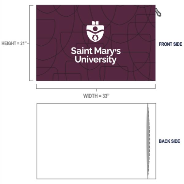 Saint Mary's University Sublimated Pillowcase (SMU) Thumbnail