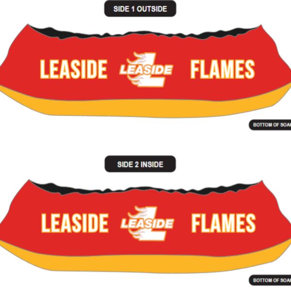 Leaside Flames Sublimated Skate Soaker Youth  Thumbnail