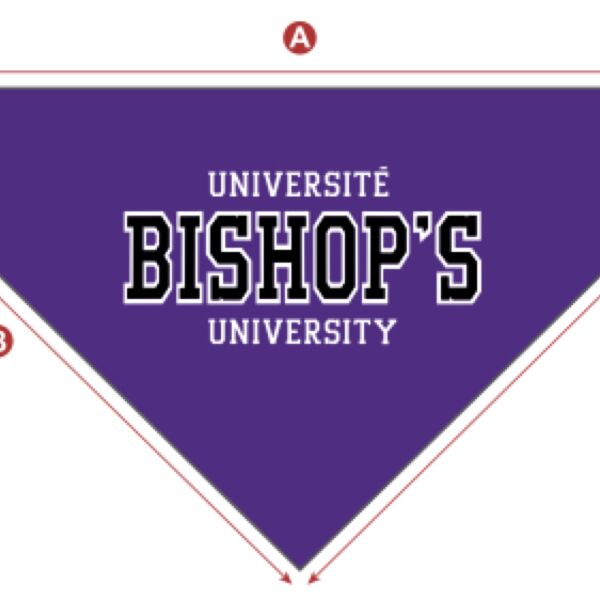 Bishops University Dog Bandana Thumbnail