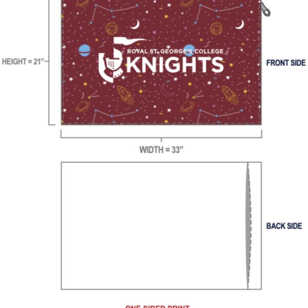 RSGC Sublimated Pillowcase (Maroon) Thumbnail