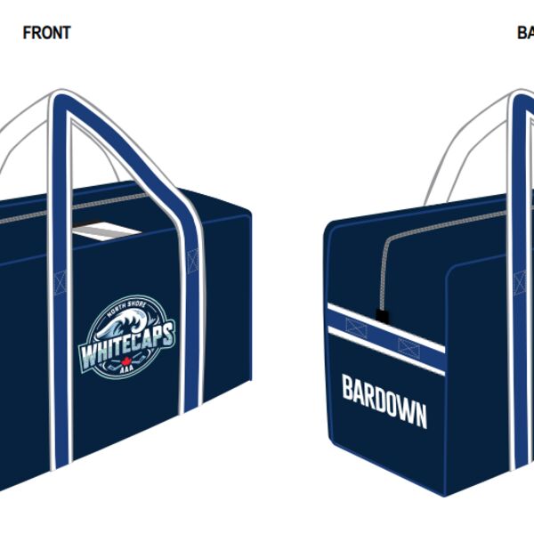 North Shore Whitecaps JUNIOR Hockey Bag Thumbnail