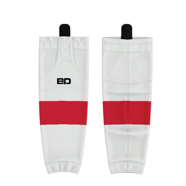 Claire Shore Saints Hybrid Socks White Thumbnail