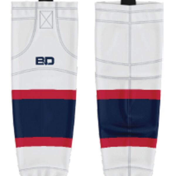 North Bay Trappers AAA Cut and Sew Hockey Socks Youth Thumbnail