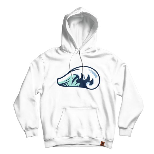 North Shore Whitecaps Classic Gameday Youth Hoodie White Thumbnail