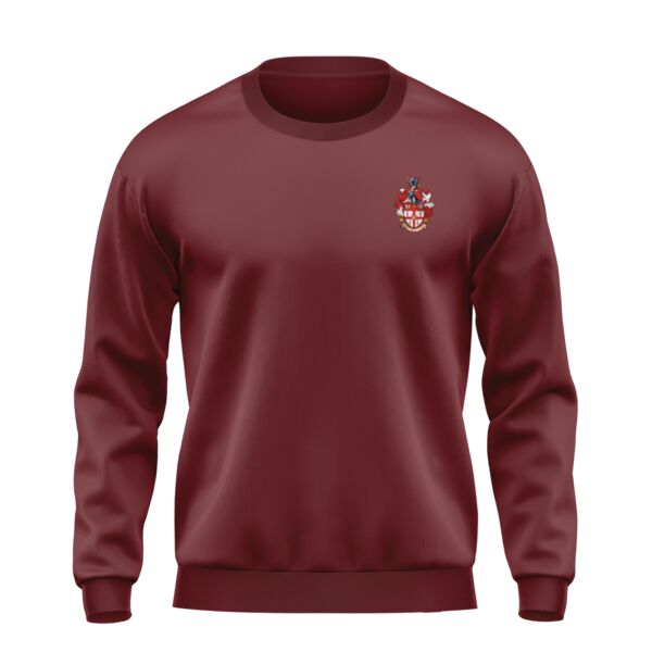 St. Paul's High School Crewneck Adult Maroon Thumbnail
