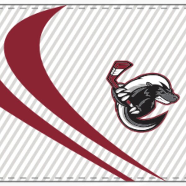 Ice Badgers Sublimated Skate Towel Thumbnail