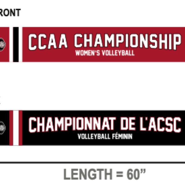 Durham College Sublimated Scarf Thumbnail