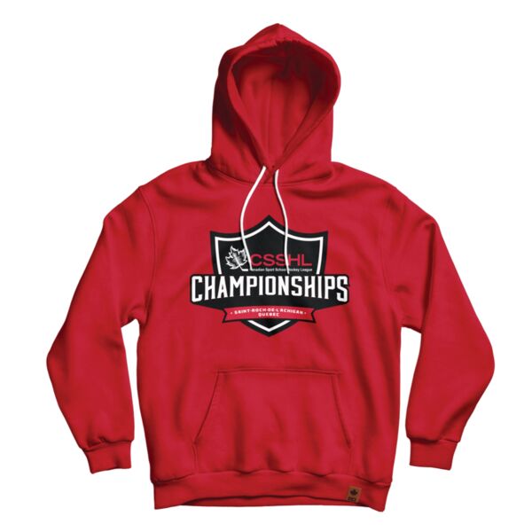 CSSHL Classic Gameday Youth Red Hoodie Thumbnail