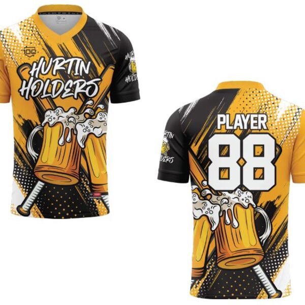 Hurtin Holders V-neck Sublimated Jersey Thumbnail