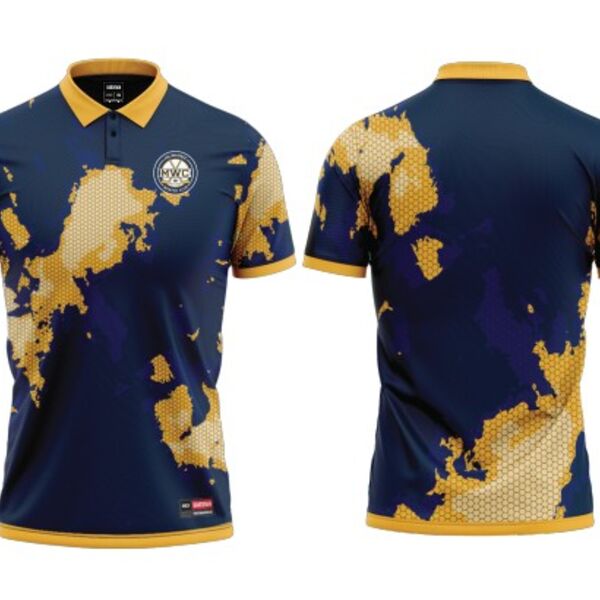 Milwaukee Winter Club (Scorched) Sublimated Polo - Youth  Thumbnail