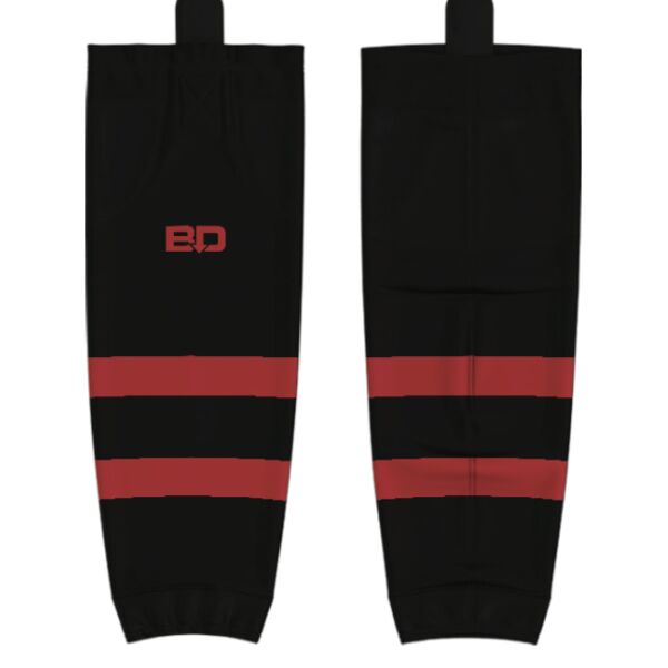 Garden City Falcons Cut & Sew Hockey Socks - Youth Thumbnail