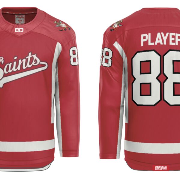 Saint Claire Shore Saints Hybrid Hockey Jersey - Youth Thumbnail