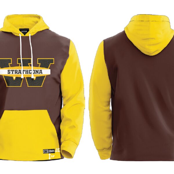 Fort Saskatchewan Strathcona Art Attack Hoodie - Yellow Thumbnail