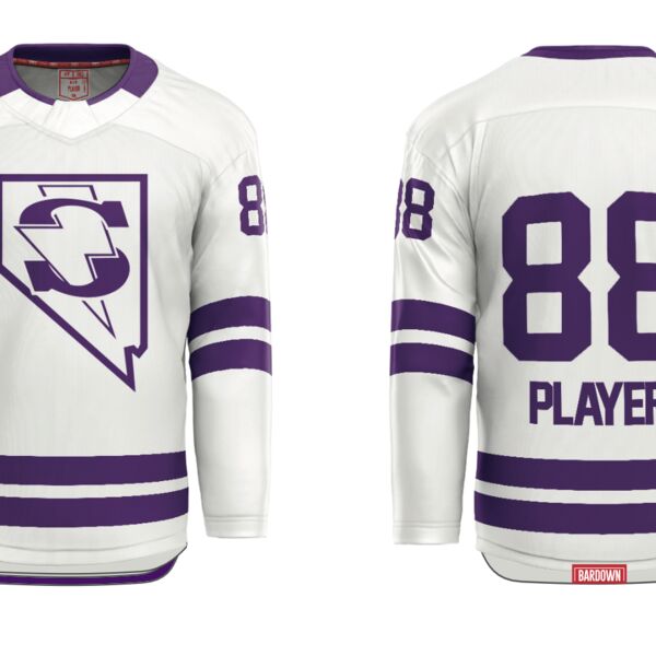 Las Vegas Storm Cut & Sew Hockey Jersey - Girls Thumbnail