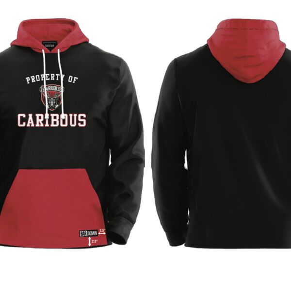 Clarenville Caribous Art Attack Streetwear Hoodie   Thumbnail