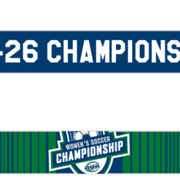 OUA Women's Soccer Championship Sublimated Scarf Thumbnail