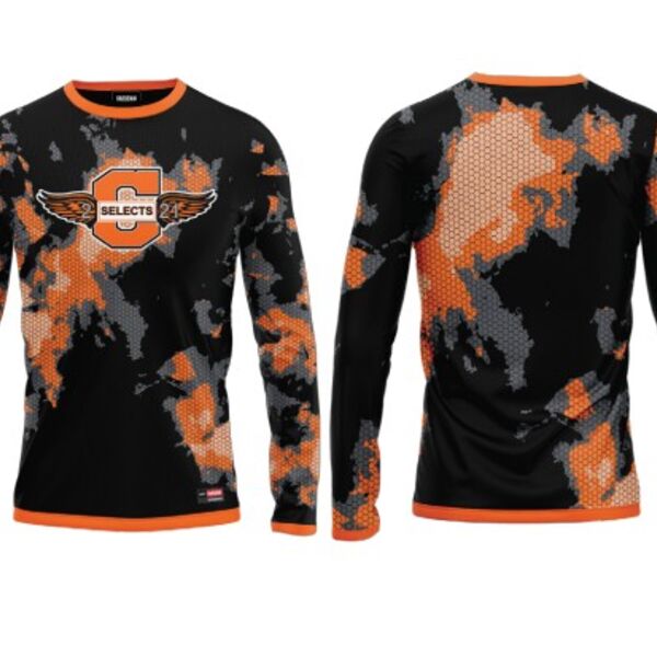 Chazy Youth Hockey (Selects) Sublimated Long Sleeve  - Youth  Thumbnail