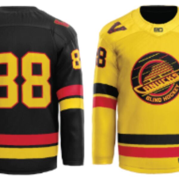 Canadian Blind Hockey Reversible Sublimated Hockey Jersey Youth 2 Thumbnail