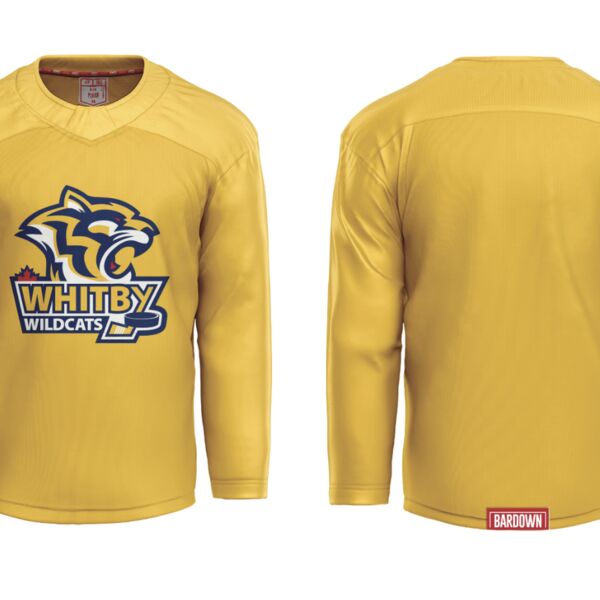 Whitby Wildcats Sublimated Practice Jersey - Youth Thumbnail