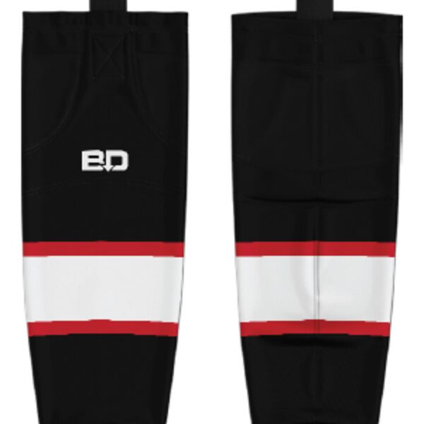 Red Deer Minor Hybrid Hockey Socks Thumbnail