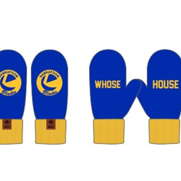 Saskatoon Blades Whose House Mittens Thumbnail
