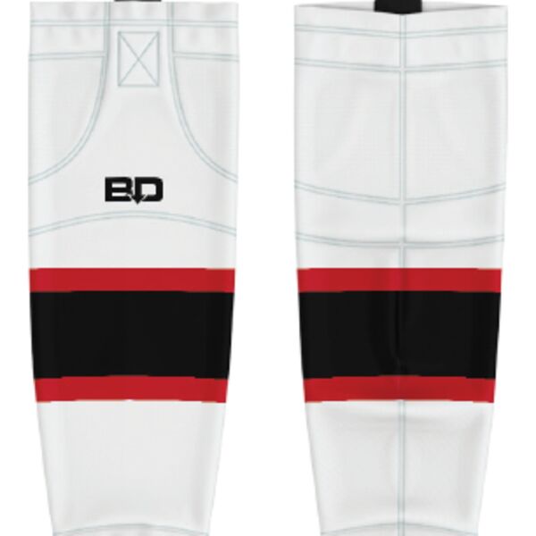 Port Moody Panthers Cut n Sew Hockey Socks - Youth Thumbnail