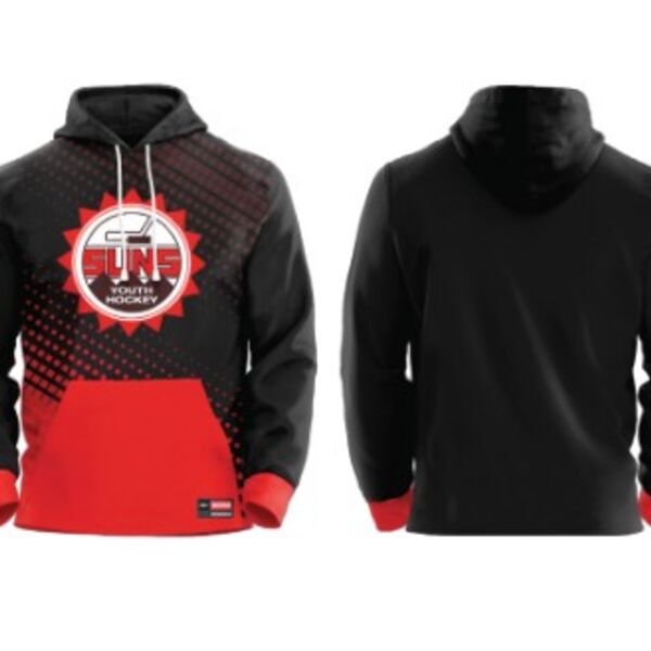 Sun Valley Hockey Sublimated Hoodie - Youth  Thumbnail