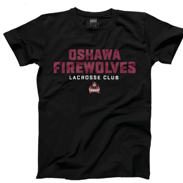 Oshawa Firewolves Center Ice Tee - Adult Thumbnail