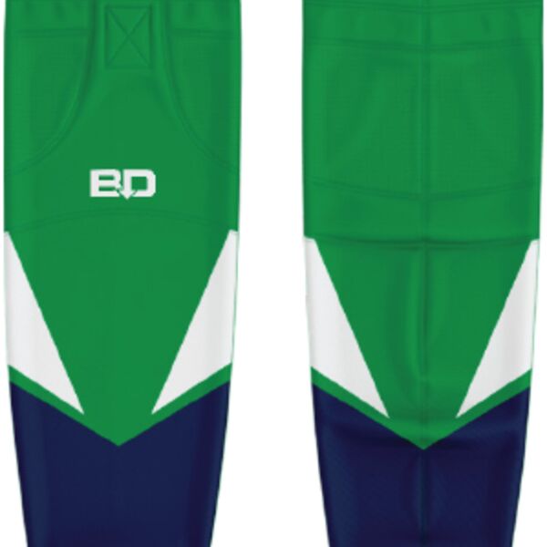 Springbank Rockies Sublimated Hockey Socks - Navy (Youth) Thumbnail