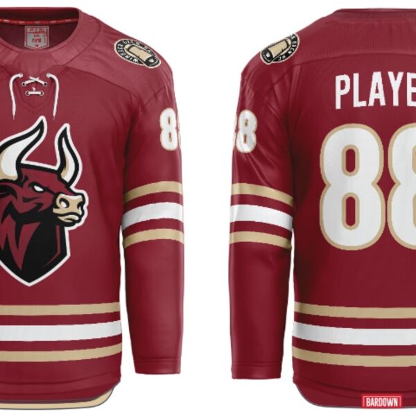 Windsor Oxen Cut & Sew Hockey Jersey Thumbnail