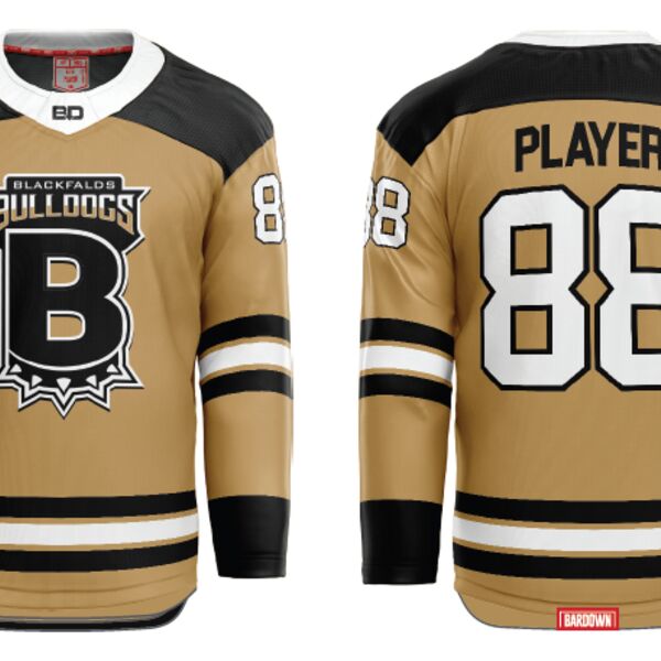 Blackfalds Bulldogs Dowler U13 Sublimated Jersey w/o sponsor Thumbnail